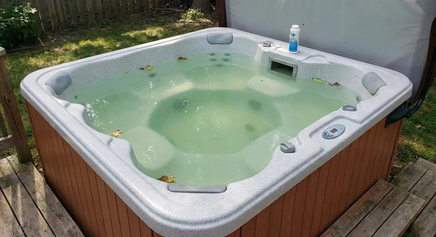 Fini l’eau verte dans votre spa: Guide complet pour retrouver une eau cristalline