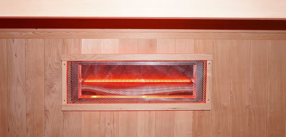 Sauna combiné finlandais/infrarouge PHEBUS 5-6 places