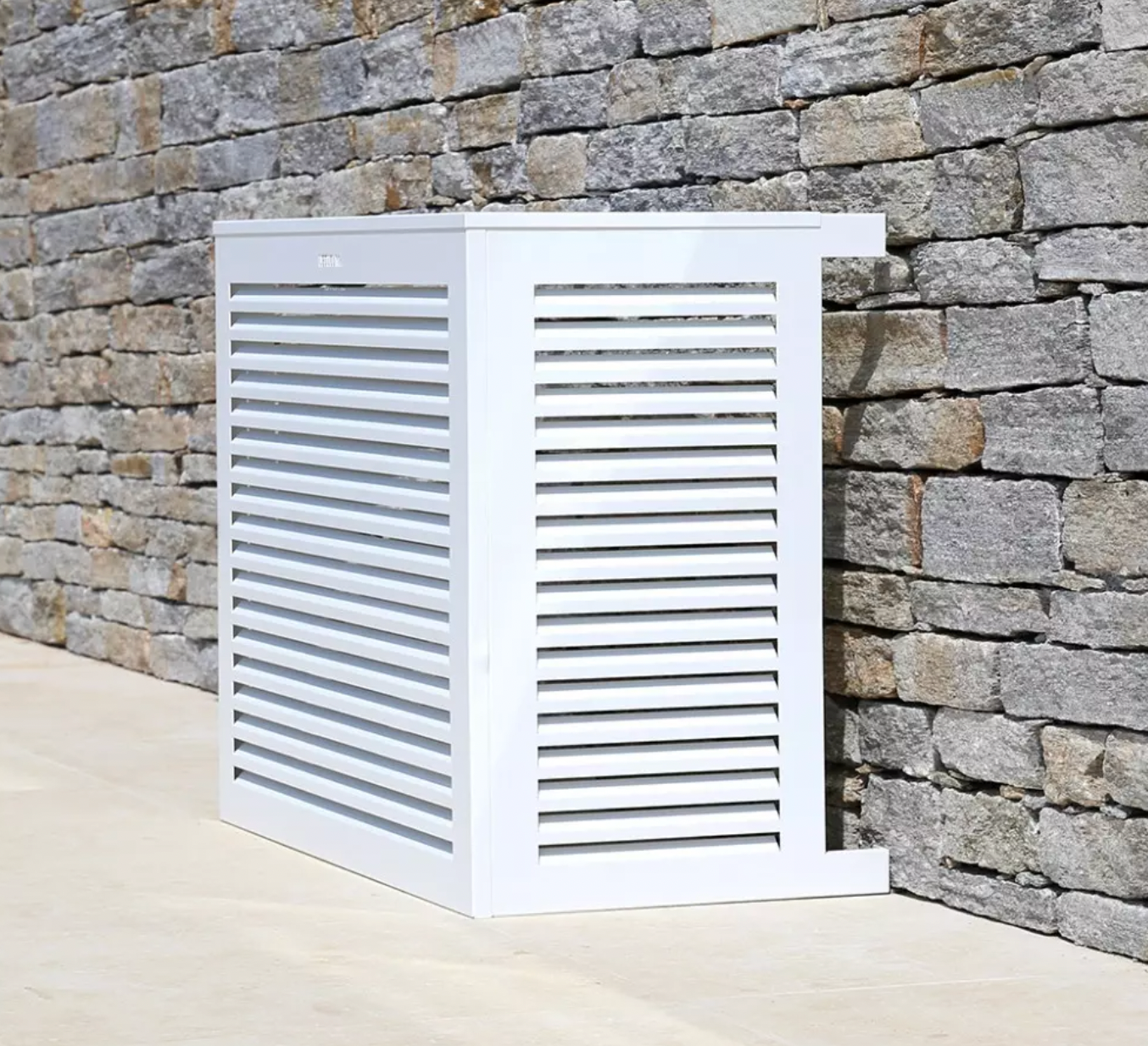 Cache Clim ALU blanc (RAL 9010) DÉCOCLIM