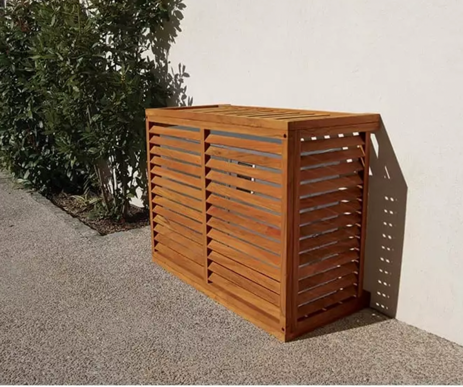 Cache Clim BOIS (Eucalyptus d'Amérique du sud traité) DÉCOCLIM