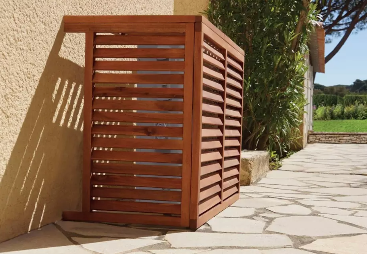 Cache Clim BOIS (Eucalyptus d'Amérique du sud traité) DÉCOCLIM