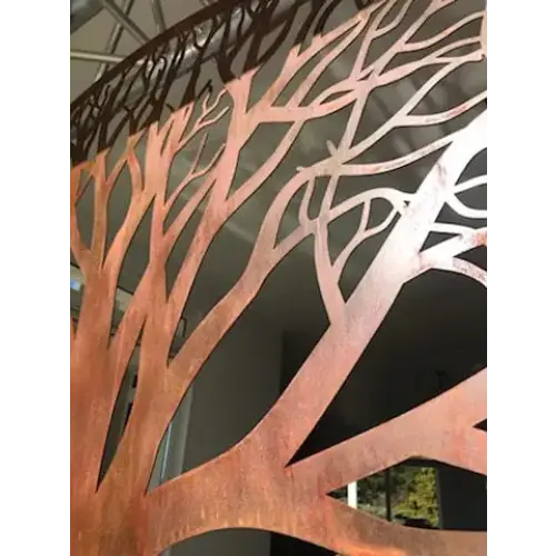 Arbre de vie en acier Corten 123spa