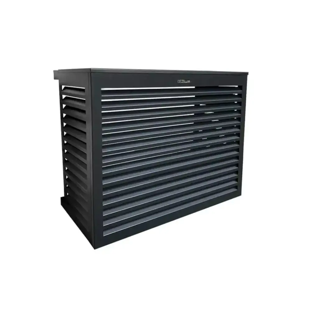 Cache Clim ALU gris anthracite (RAL 7016) DÉCOCLIM 123spa