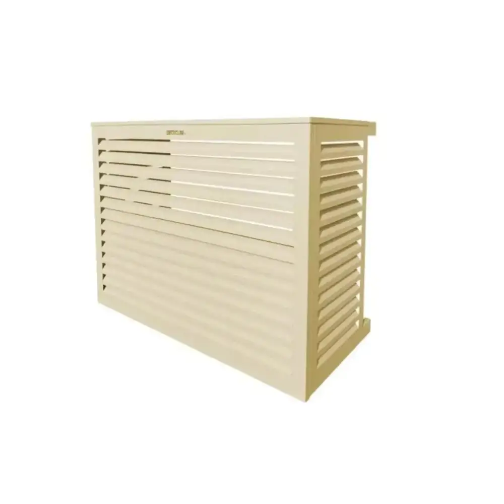 Cache Clim ALU Ivoire clair (RAL 1015) DÉCOCLIM 123spa