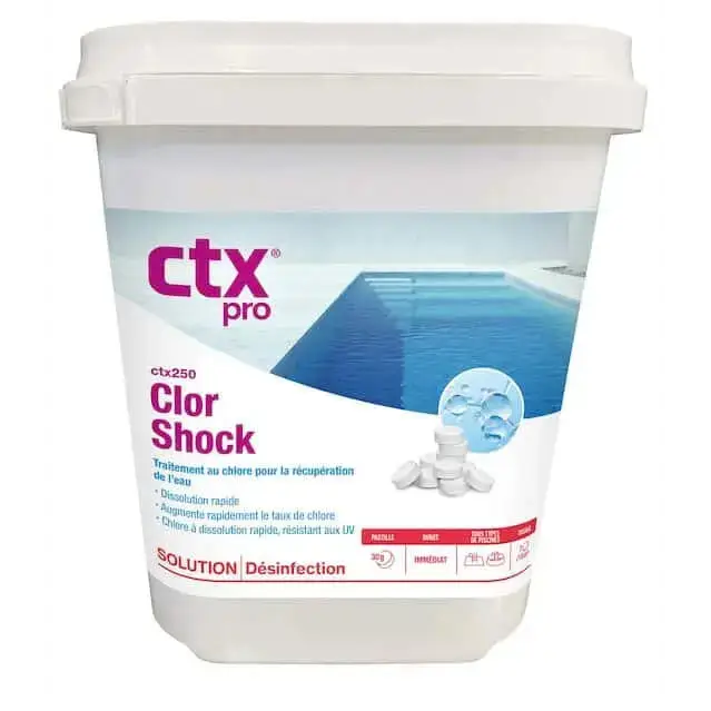 CTX-250 ClorShock pastilles 30g 123spa