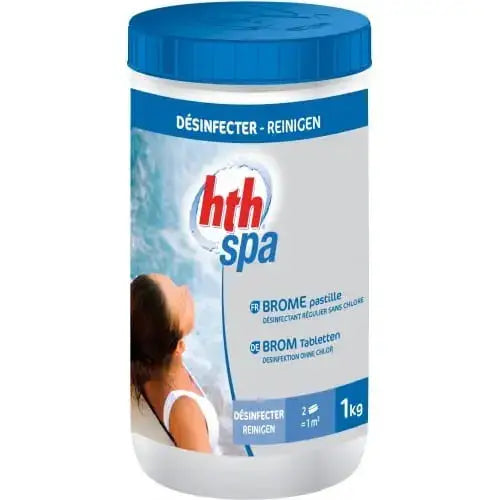 HTH Spa - Pastille de traitement brome 123spa