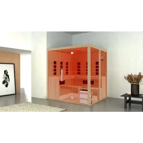 Sauna combiné finlandais/infrarouge PHEBUS 5-6 places 123spa