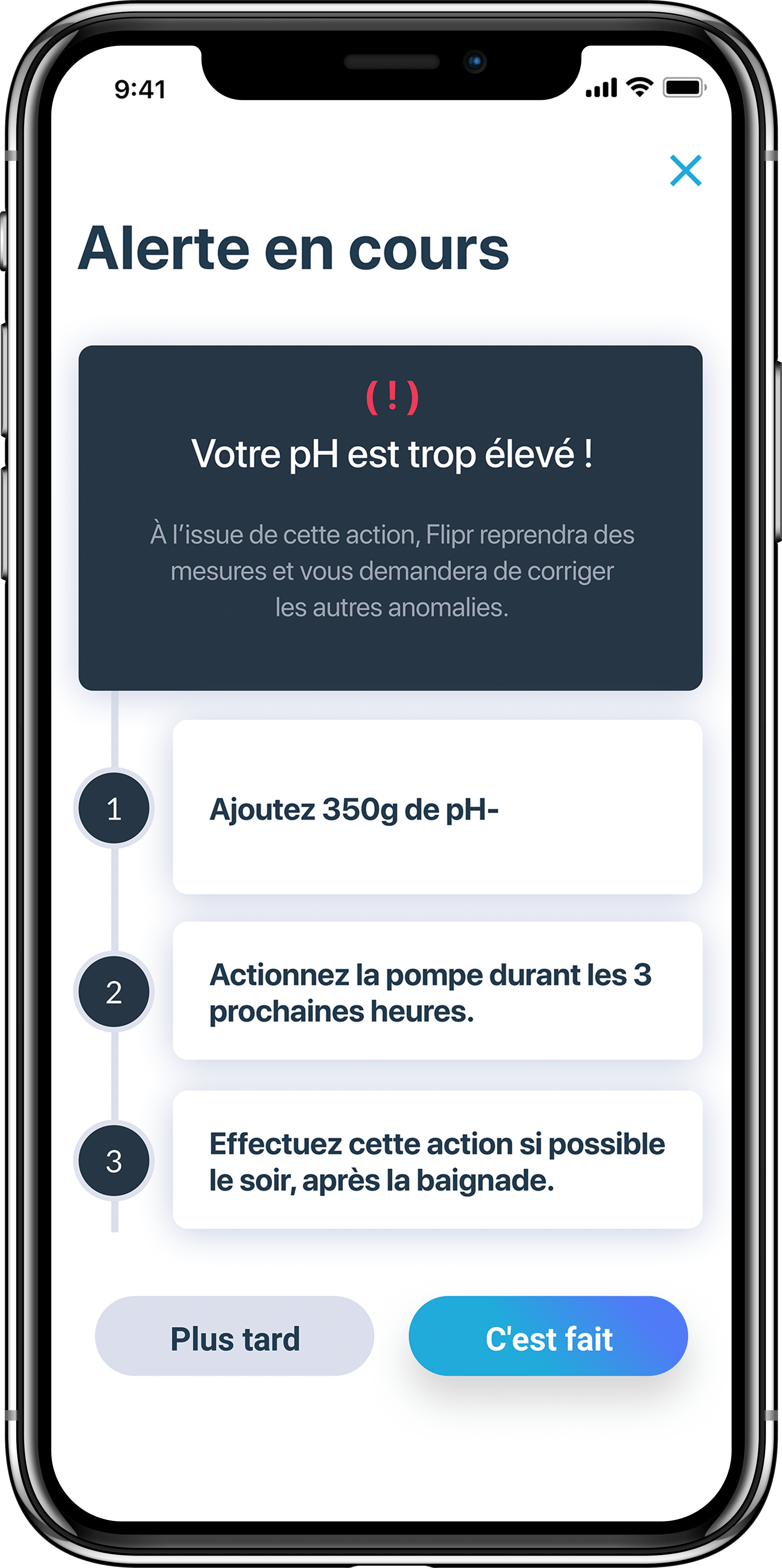 Flipr analysR 2 : Analyse de l'eau connectée