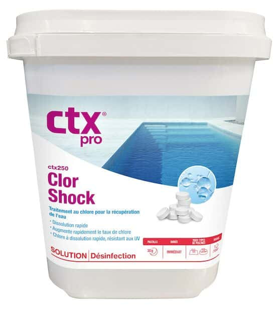 Pastilles ClorShock CTX-250 30g