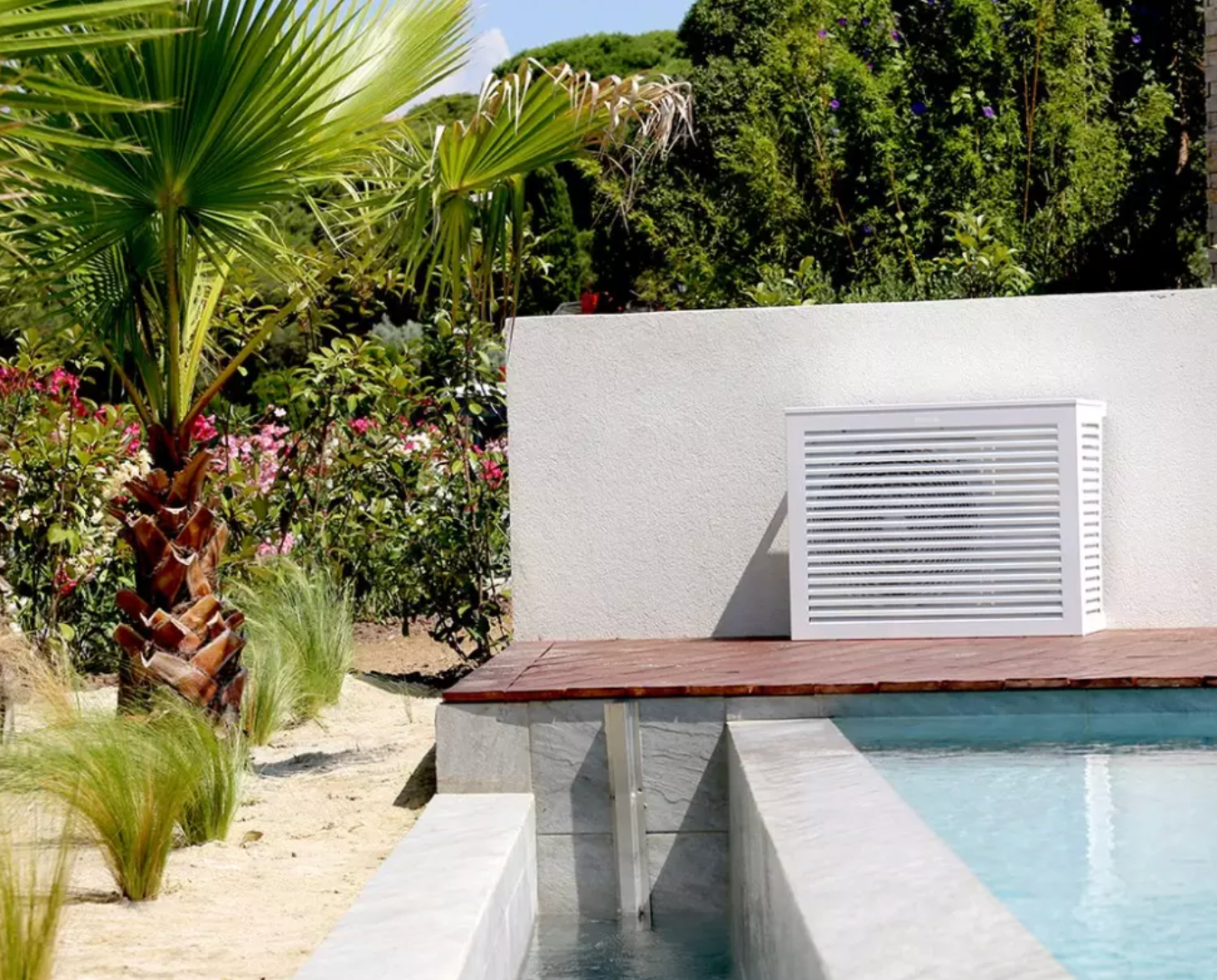 Cache Clim ALU blanc (RAL 9010) DÉCOCLIM