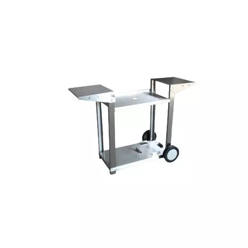 DESSERTE POUR PLANCHA GAZ 2 FEUX TOUT INOX