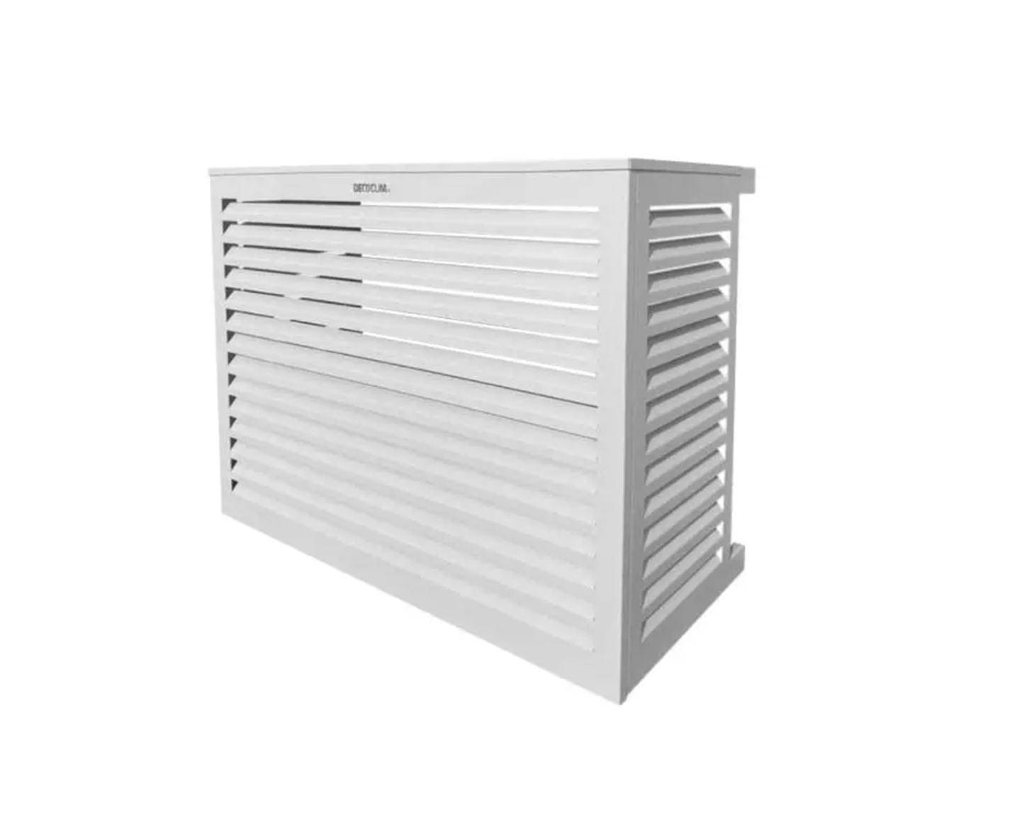 Cache Clim ALU Gris clair (RAL 7035) DÉCOCLIM