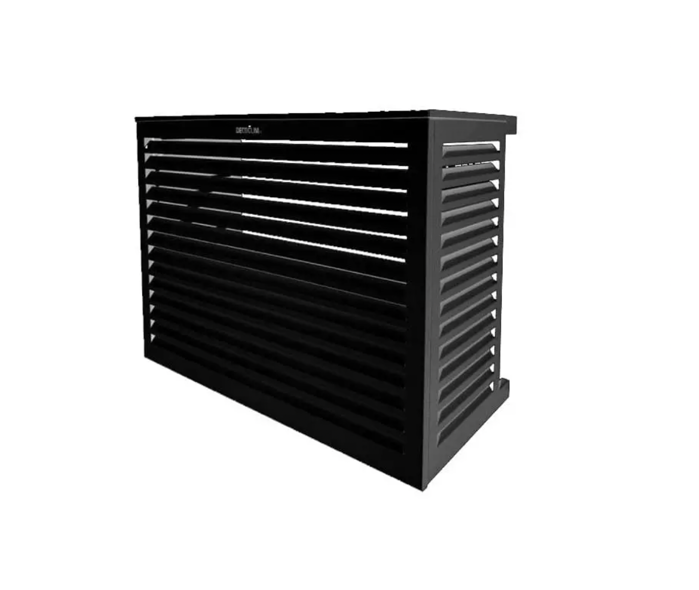 Cache Clim ALU Noir foncé (RAL 9005) DÉCOCLIM