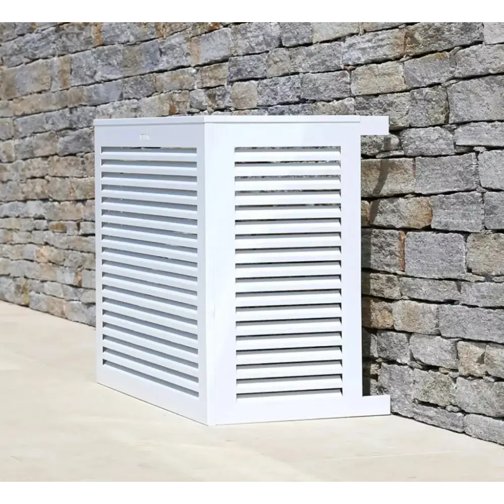 Cache Clim ALU blanc (RAL 9010) DÉCOCLIM  123spa