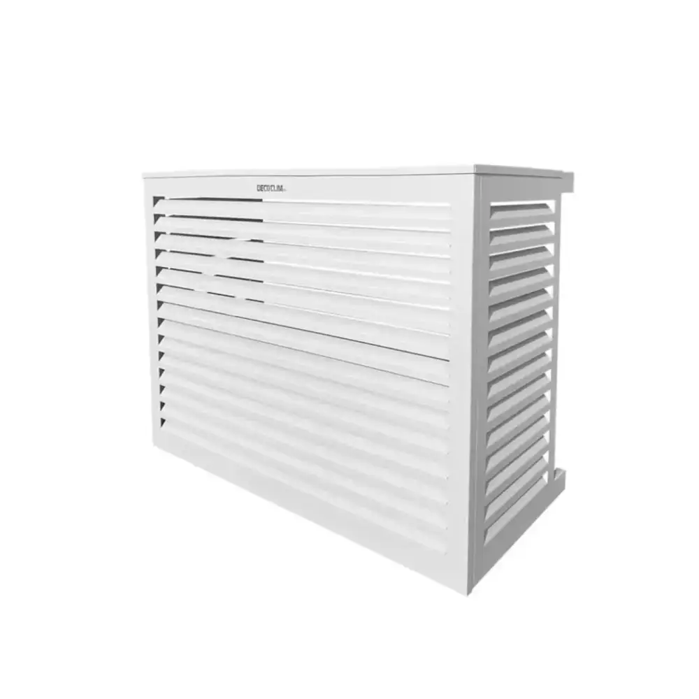 Cache Clim ALU blanc (RAL 9010) DÉCOCLIM  123spa