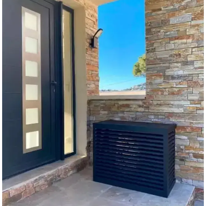 Cache Clim ALU gris anthracite (RAL 7016) DÉCOCLIM  123spa