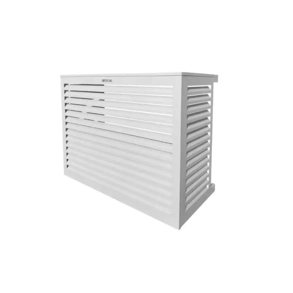 Cache Clim ALU Gris clair (RAL 7035) DÉCOCLIM  123spa