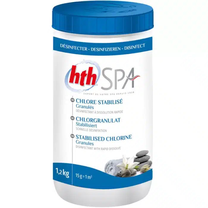 HTH Spa chlore stabilisé effervescent en poudre