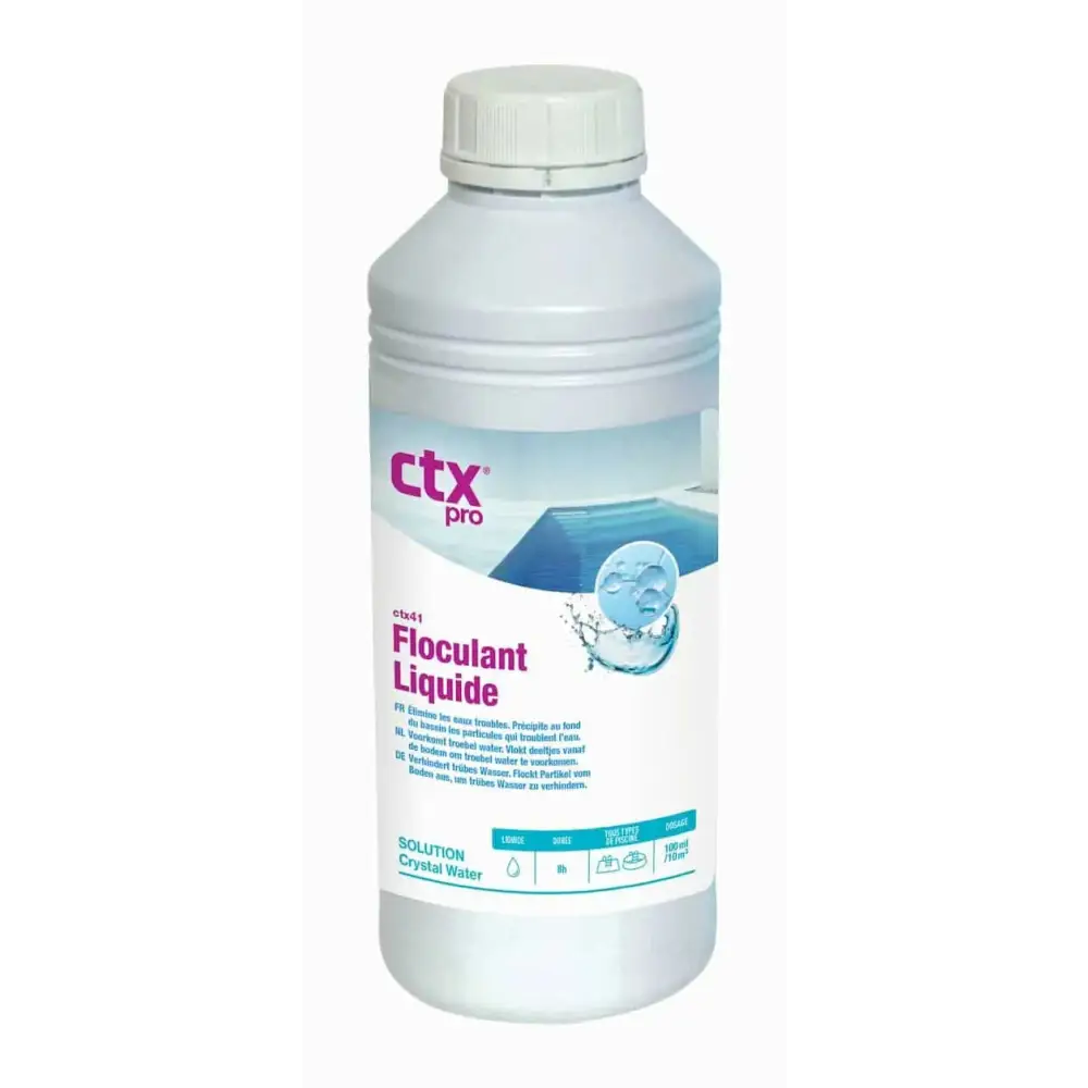 CTX-41 Floculant liquide - 1L  123spa