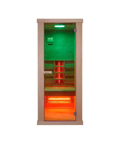 sauna infrarouge vert