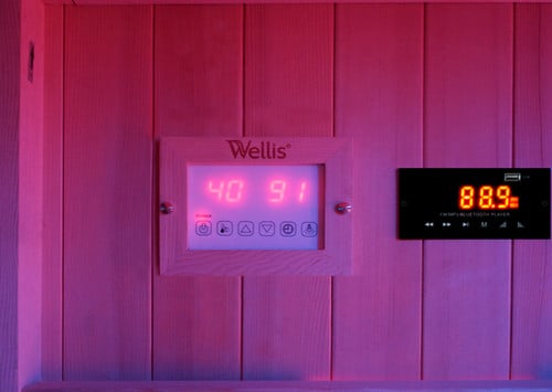 Sauna combiné finlandais/infrarouge PHEBUS 5-6 places 