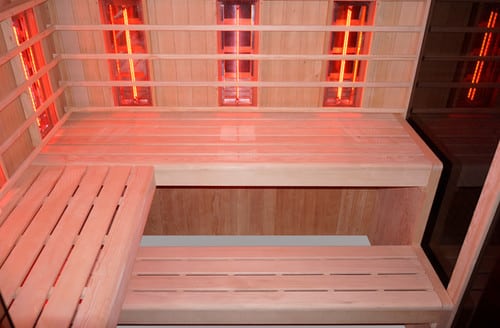 Sauna combiné finlandais/infrarouge PHEBUS 5-6 places 