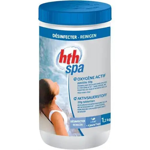 HTH Spa oxygène actif pastilles 20g  123spa