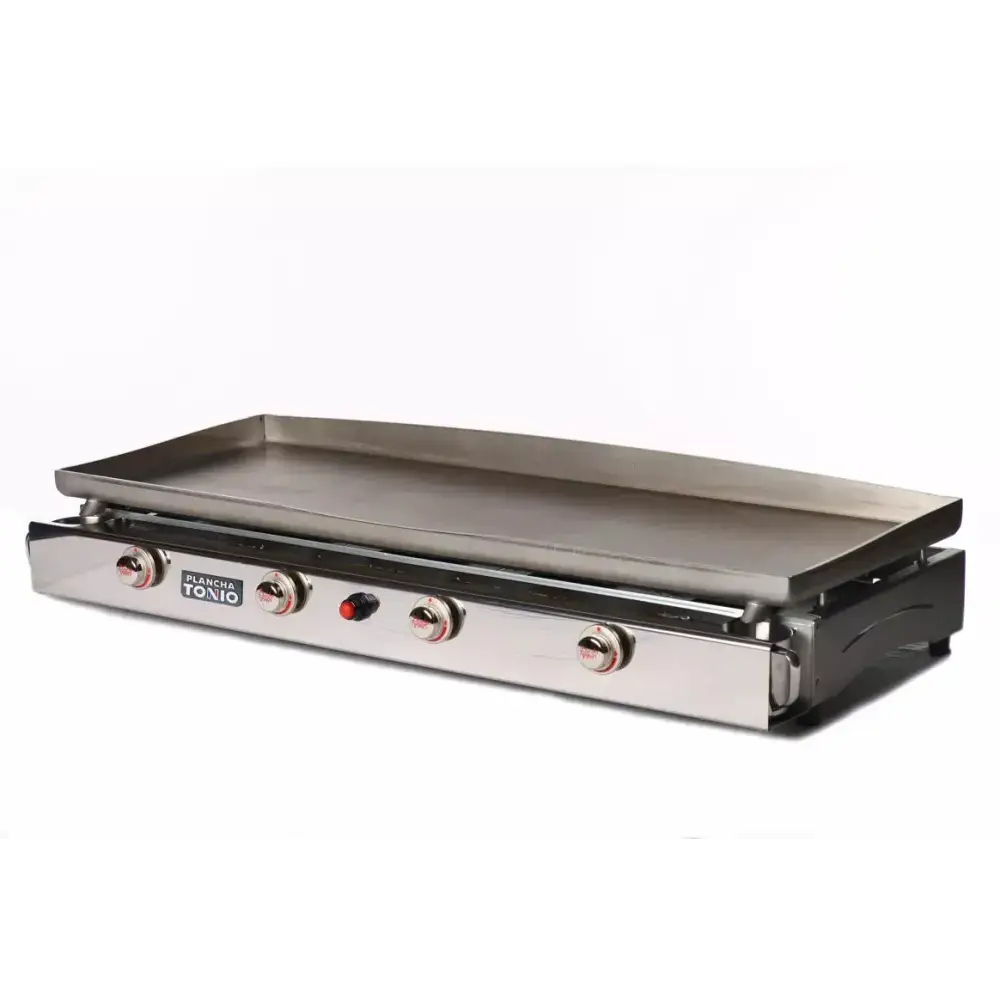 PLANCHA GAZ 4 FEUX LAGOA TOUT INOX  123spa