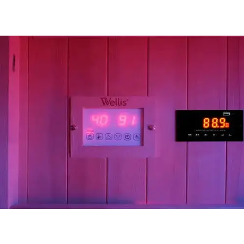 Sauna combiné finlandais/infrarouge PHEBUS 5-6 places  123spa