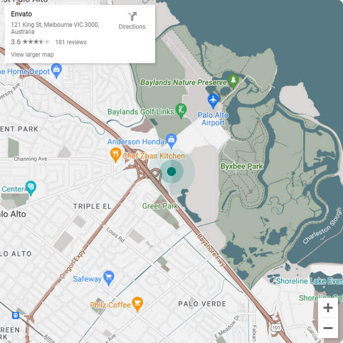 Contact us 1 Map