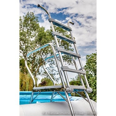 Kit piscine ZODIAC Original ronde - Diamètre extérieur 9,50 m 11 Kit Piscine ZODIAC 5 m echelle