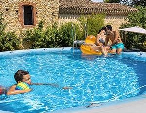 Kit piscine ZODIAC 5m Vue cote 2