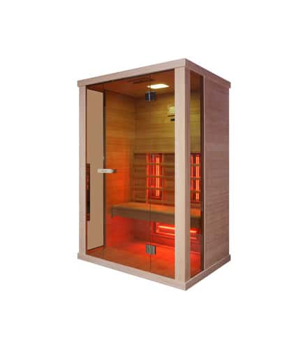 Sauna infrarouge AUSTRAL 2 places 15 file--VUUIqj