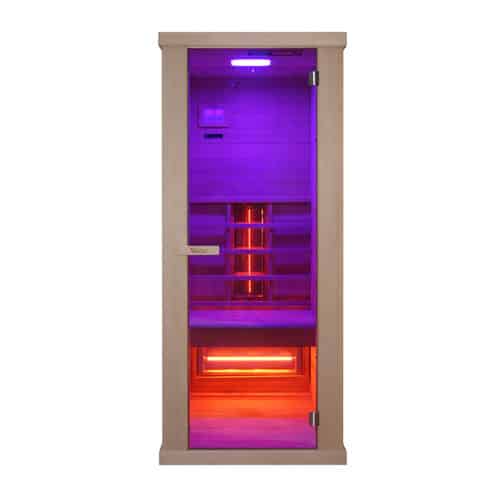 sauna infrarouge violet