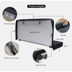 1couverture pour spa 218cm x 218cm r13cm generique