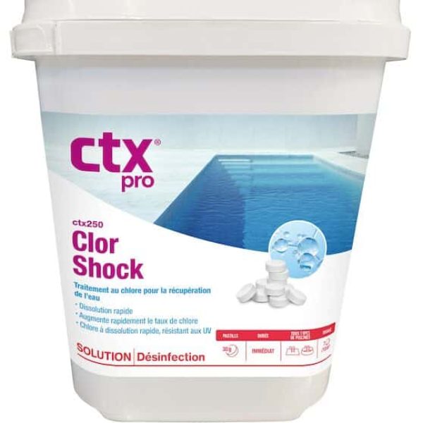 CTX-250 ClorShock pastilles 30g